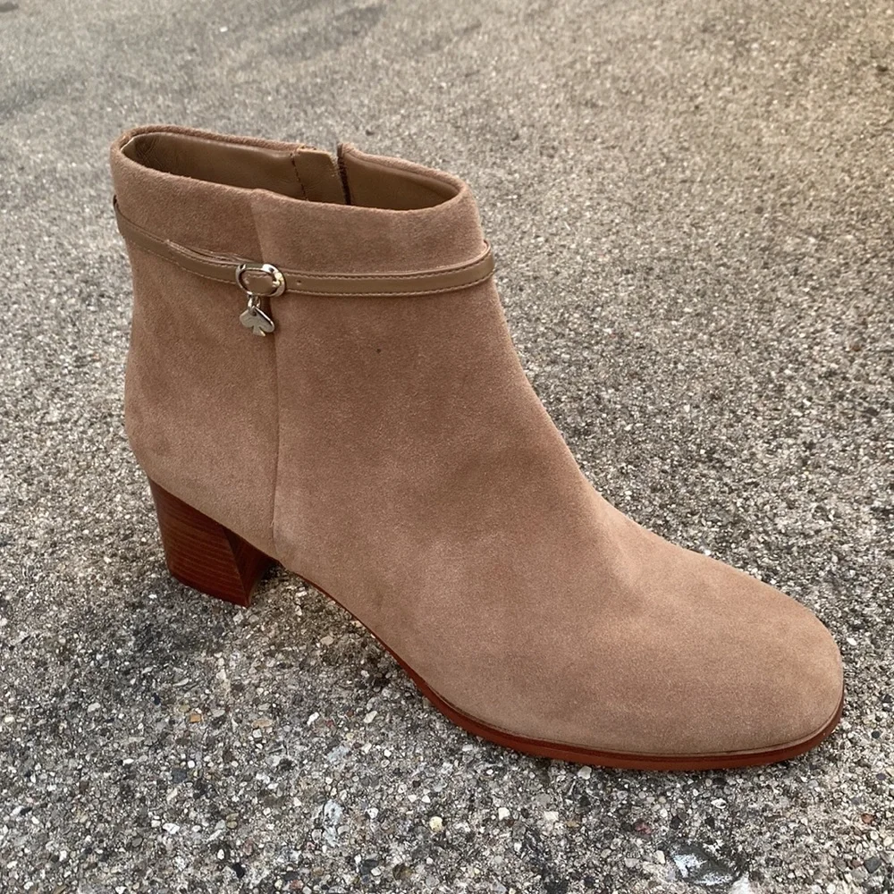 NEW Kate Spade New York Madison Tan Bootie Size 11